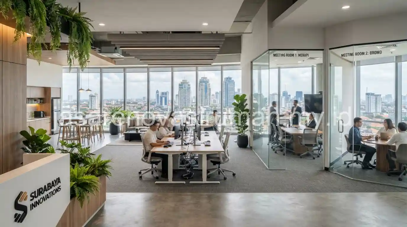 Jasa Fit-Out Kantor Surabaya: Ruang Kerja Produktif