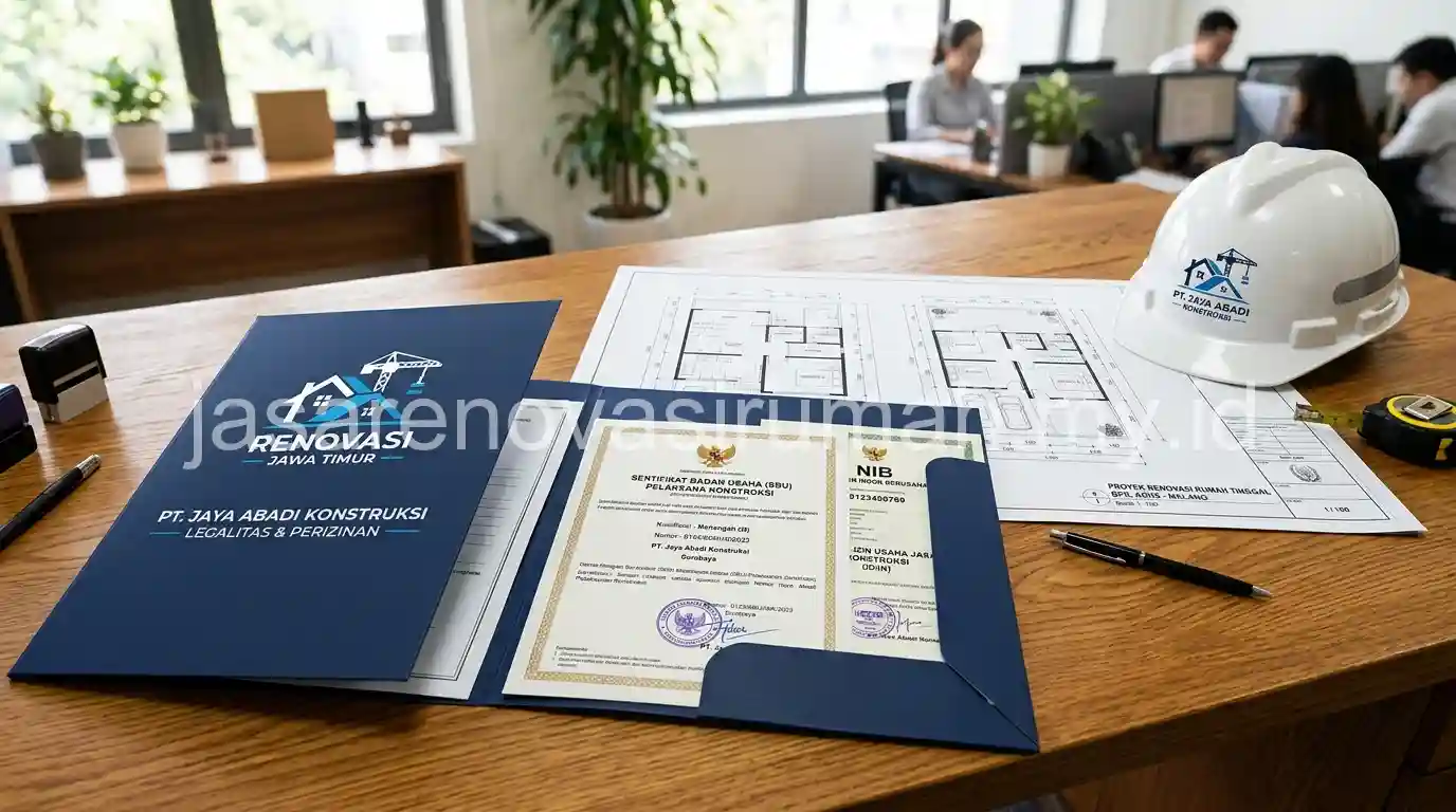 Legalitas Kontraktor Renovasi Rumah Jawa Timur dan SPK